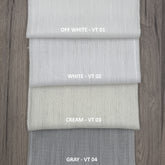 TALENA Sheer Curtains – Custom Heavy Linen-Look Drapes